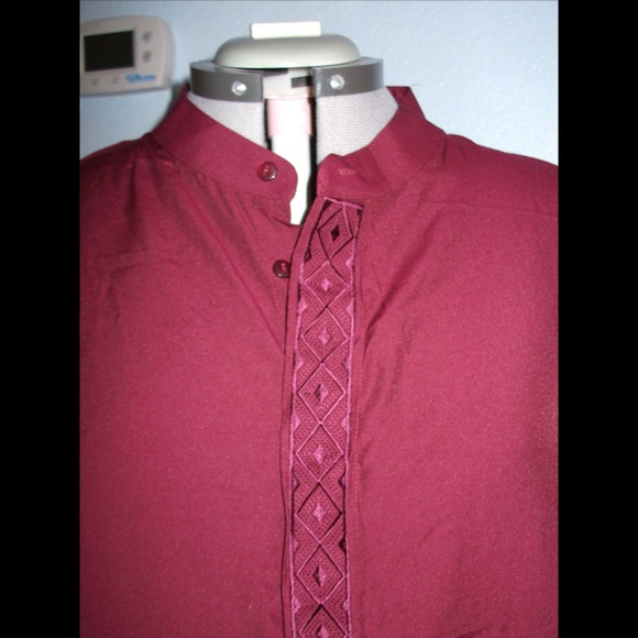 Cassel Mens Plus Size 3X Button Up Shirt - Picture 2 of 8